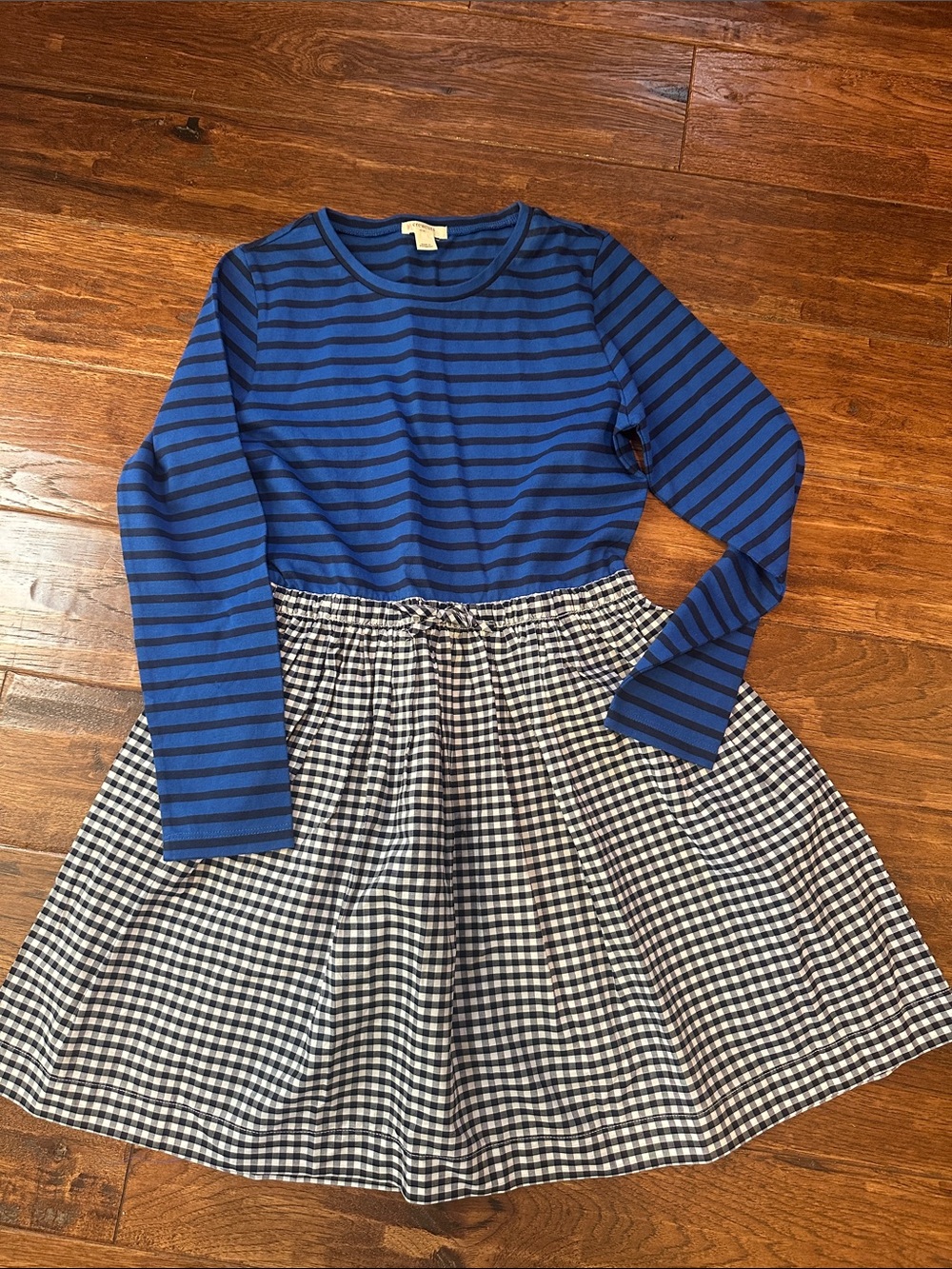 Crewcuts Mixed Print Dress